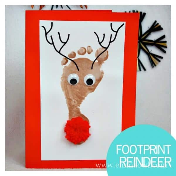 10 Sweet and Easy ideas for Reindeer Crafts Kids can Make! || Letters from Santa Holiday Blog