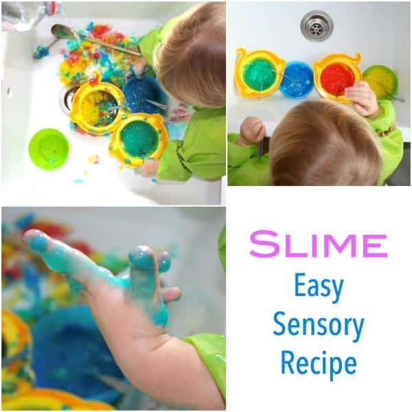 Sensory Play: Make your own Slime! Play Fun! - Emma Owl