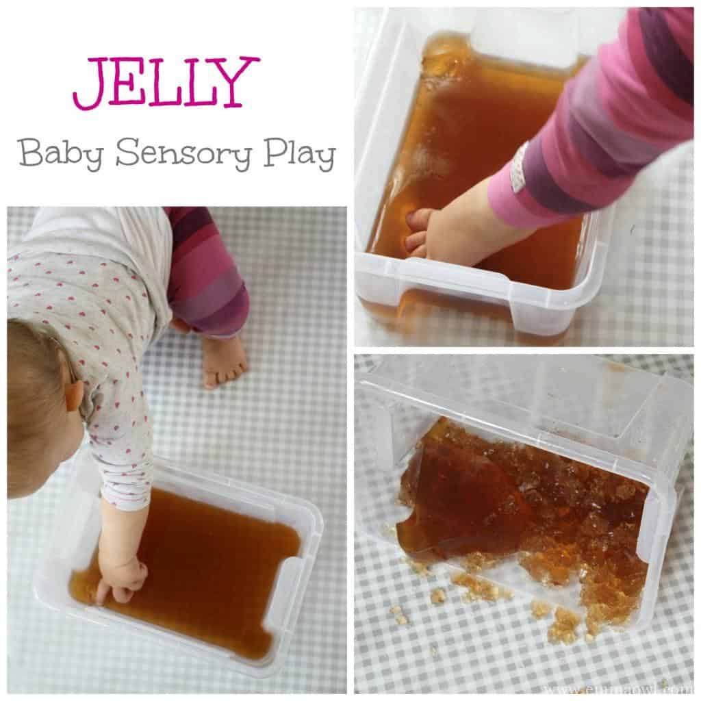 Baby Sensory Play - with Jelly - Jello