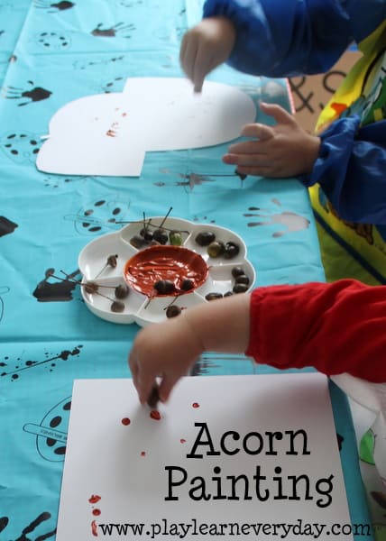 acorn painting