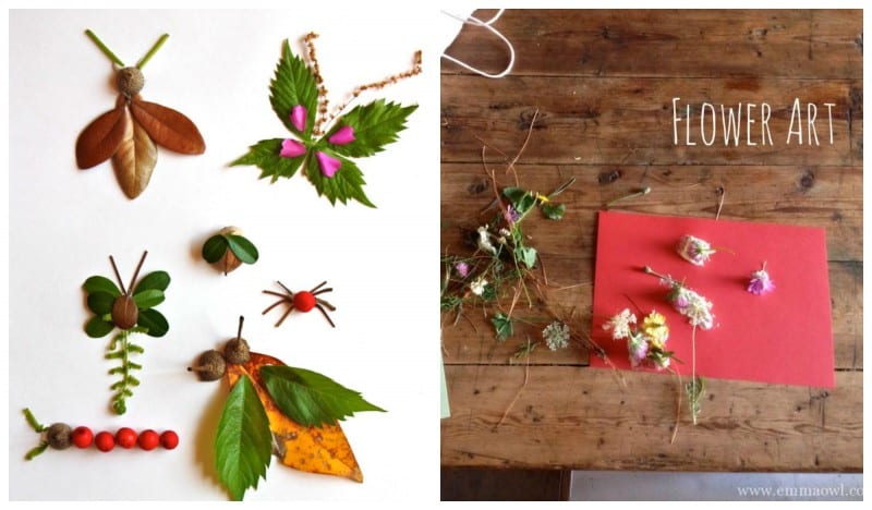Leaf and Flower Art - inspired by nature