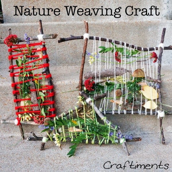 nature weaving craft