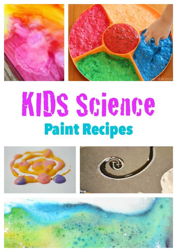 Looking for paint that goes wow - these recipes are based on science and are sure to impress!