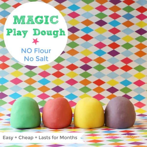 Magic Play Dough - No Flour No Salt