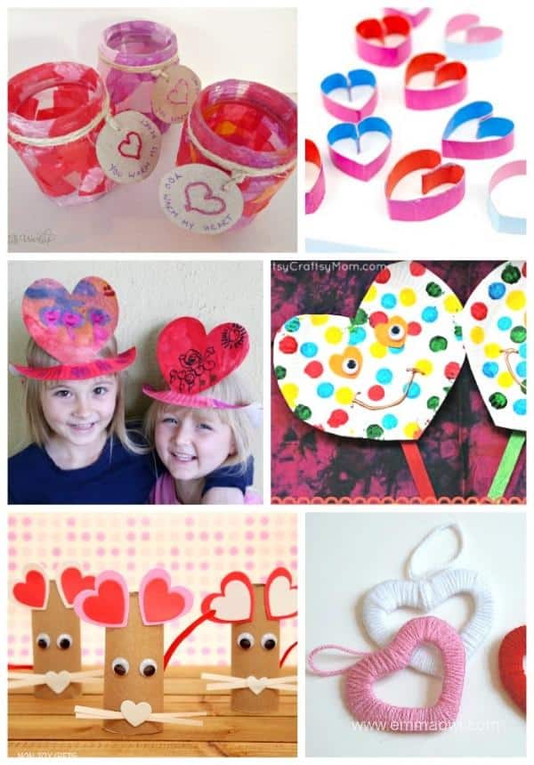Valentines quick and easy ideas for children